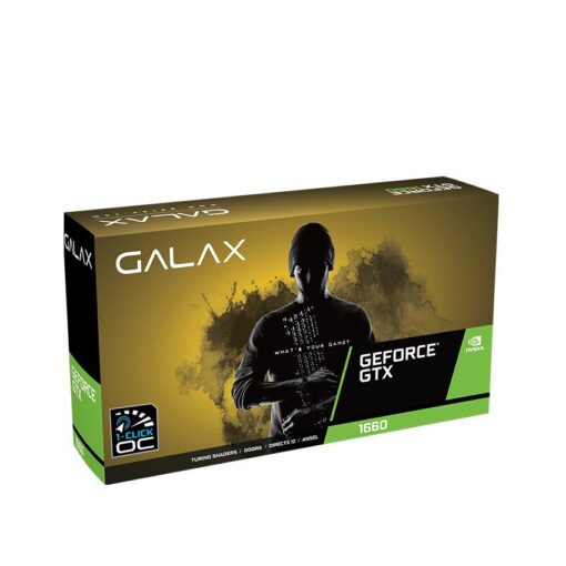 VGA GALAX GTX 1660 1 Click OC Black