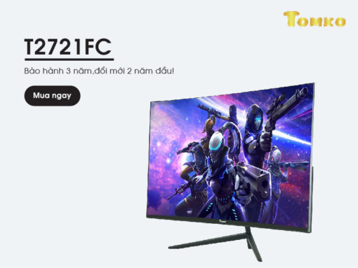 Màn máy tính Tomko 27″ cong T2721FC