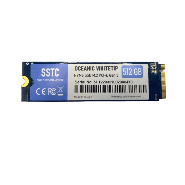 Ổ Cứng SSD 512GB SSTC Oceanic Whitetip E13 M.2 NVME PCIe Gen 3(SSTC-PHI-E13512)